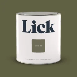 Lick Green 05 Matt Emulsion Paint, 2.5L -Garden - Landscaping Store lick green 05 matt emulsion paint 2 5l5060756110274 02c bq