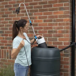 Mac Allister 400W Water Butt Pump -Garden - Landscaping Store mac allister 400w water butt pump5059340250137 02i