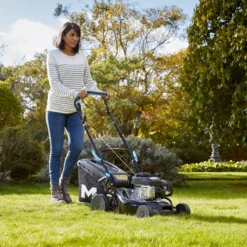 Mac Allister MLMP300H40 125cc Petrol Rotary Lawnmower -Garden - Landscaping Store mac allister mlmp300h40 125cc petrol rotary lawnmower5059340124537 01i