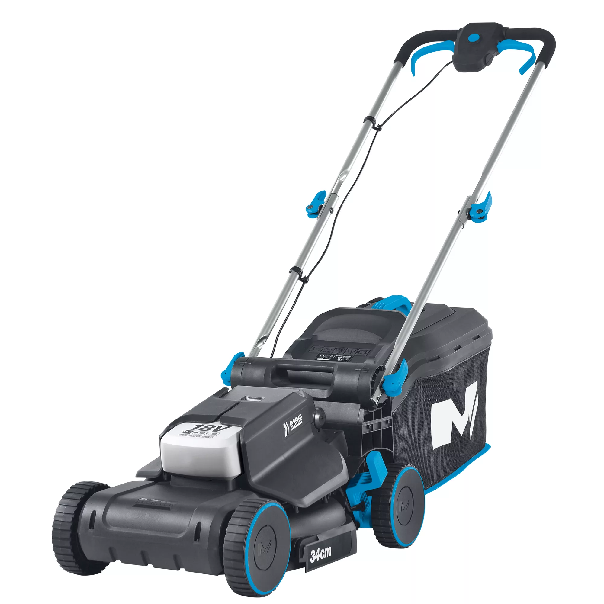 Mac Allister Solo MLM1834-Li Cordless 18V Rotary Lawnmower