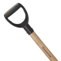 Magnusson Wooden Square D Handle Shovel -Garden - Landscaping Store magnusson wooden square d handle shovel5059340086583 37c