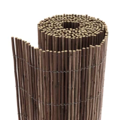 Natural Wicker Garden Screen (H)1.8m (W)3m -Garden - Landscaping Store natural wicker garden screen h 1 8m w 3m5059340673523 01c
