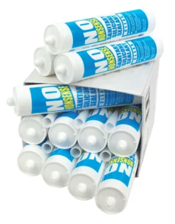 No Nonsense Silicone Clear Silicone-based Bathroom & Kitchen Sanitary Sealant, 310ml, Pack Of 12