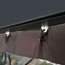 Palram - Canopia Dallas Grey Polyester (PES) Gazebo Netting, Pack Of 4 (L)2120mm (W)4090mm -Garden - Landscaping Store palram canopia dallas grey polyester pes gazebo netting pack of 4 l 2120mm w 4090mm7290108602685 02i