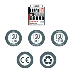 Palram - Canopia Feria Grey Non-retractable Awning, (L)4.25m (H)3.05m (W)3.85m 19 Palram - Canopia Feria Grey Non-retractable Awning, (L)4.25m (H)3.05m (W)3.85m -Garden - Landscaping Store palram canopia feria grey non retractable awning l 4 25m h 3 05m w 3 85m7290108134551 03t bq