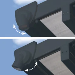 Palram - Canopia Feria Grey Non-retractable Awning, (L)4.25m (H)3.05m (W)3.85m 16 Palram - Canopia Feria Grey Non-retractable Awning, (L)4.25m (H)3.05m (W)3.85m -Garden - Landscaping Store palram canopia feria grey non retractable awning l 4 25m h 3 05m w 3 85m7290108134551 04i bq