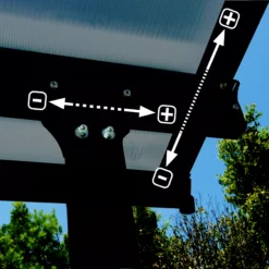 Palram - Canopia Feria Grey Non-retractable Awning, (L)4.25m (H)3.05m (W)3.85m 13 Palram - Canopia Feria Grey Non-retractable Awning, (L)4.25m (H)3.05m (W)3.85m -Garden - Landscaping Store palram canopia feria grey non retractable awning l 4 25m h 3 05m w 3 85m7290108134551 05i bq