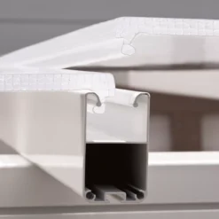 Palram - Canopia Feria White Non-retractable Awning, (L)7.87m (H)3.05m (W)3.85m -Garden - Landscaping Store palram canopia feria white non retractable awning l 7 87m h 3 05m w 3 85m7290103122737 05i bq