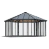 Palram - Canopia Garda Grey Hexagonal Gazebo, (W)5.17m (D)5.95m - Assembly Required 2 Palram - Canopia Garda Grey Hexagonal Gazebo, (W)5.17m (D)5.95m - Assembly Required -Garden - Landscaping Store palram canopia garda grey hexagonal gazebo w 5 17m d 5 95m assembly required7290108137040 01c bq