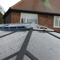 Palram - Canopia Martinique Grey Rectangular Gazebo, (W)3.6m (D)2.96m - Assembly Required -Garden - Landscaping Store palram canopia martinique grey rectangular gazebo w 3 6m d 2 96m assembly required7290108137910 04i bq