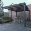 Palram - Canopia Milano Grey Rectangular Gazebo, (W)4.26m (D)3.09m - Assembly Required -Garden - Landscaping Store palram canopia milano grey rectangular gazebo w 4 26m d 3 09m assembly required7290108136241 03i bq
