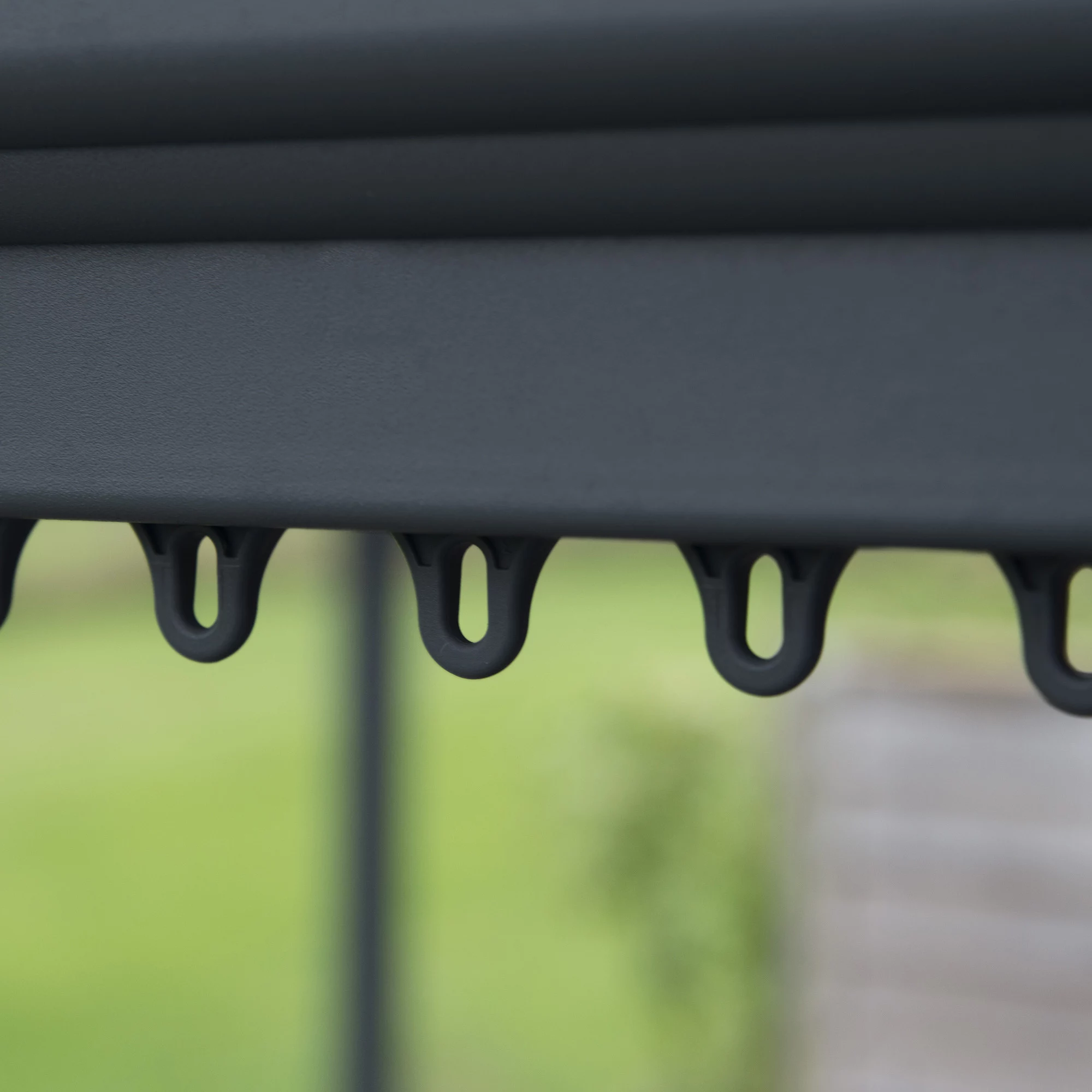 Palram - Canopia Milano Grey Rectangular Gazebo, (W)4.26m (D)3.09m - Assembly Required 10 Palram - Canopia Milano Grey Rectangular Gazebo, (W)4.26m (D)3.09m - Assembly Required - Image 8