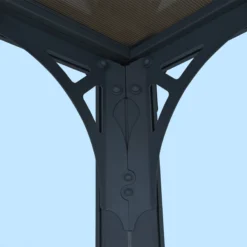 Palram - Canopia Milano Grey Rectangular Gazebo, (W)4.26m (D)3.09m - Assembly Required 16 Palram - Canopia Milano Grey Rectangular Gazebo, (W)4.26m (D)3.09m - Assembly Required -Garden - Landscaping Store palram canopia milano grey rectangular gazebo w 4 26m d 3 09m assembly required7290108136241 06i bq