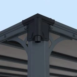 Palram - Canopia Milano Grey Rectangular Gazebo, (W)4.26m (D)3.09m - Assembly Required 17 Palram - Canopia Milano Grey Rectangular Gazebo, (W)4.26m (D)3.09m - Assembly Required -Garden - Landscaping Store palram canopia milano grey rectangular gazebo w 4 26m d 3 09m assembly required7290108136241 07i bq