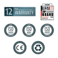 Palram - Canopia Olympia White Non-retractable Awning, (L)5.46m (H)3.05m (W)2.95m -Garden - Landscaping Store palram canopia olympia white non retractable awning l 5 46m h 3 05m w 2 95m7290108134018 03t bq