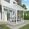 Palram - Canopia Sierra White Non-retractable Awning, (L)3.14m (H)3.05m (W)2.99m -Garden - Landscaping Store palram canopia sierra white non retractable awning l 3 14m h 3 05m w 2 99m7290108130300 01i bq