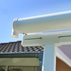 Palram - Canopia Sierra White Non-retractable Awning, (L)8.6m (H)3.05m (W)2.95m -Garden - Landscaping Store palram canopia sierra white non retractable awning l 8 6m h 3 05m w 2 95m7290108130560 04i bq