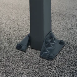 Palram - Canopia Tucson Grey Rectangular Gazebo, (W)4.3m (D)3.59m - Assembly Required -Garden - Landscaping Store palram canopia tucson grey rectangular gazebo w 4 3m d 3 59m assembly required7290108601633 04i bq