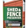Ronseal Dark Brown Fence & Shed Preserver, 5L -Garden - Landscaping Store ronseal dark brown fence shed preserver 5l5010214876501 08c bq