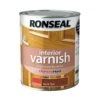 Ronseal Diamond Hard Dark Oak Gloss Wood Varnish, 0.75L -Garden - Landscaping Store ronseal diamond hard dark oak gloss wood varnish 0 75l5010214868506 08c bq