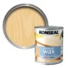 Ronseal Diamond Hard Natural Matt Doors, Floors, Furniture, Skirting Boards & Windows Wax Wood Wax, 0.75L -Garden - Landscaping Store ronseal diamond hard natural matt doors floors furniture skirting boards windows wax wood wax 0 75l5010214868797 02c bq