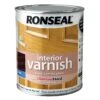 Ronseal Diamond Hard Walnut Satin Wood Varnish, 0.75L 1 Ronseal Diamond Hard Walnut Satin Wood Varnish, 0.75L -Garden - Landscaping Store ronseal diamond hard walnut satin wood varnish 0 75l5010214868414 08c bq
