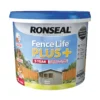 Ronseal Fence Life Plus Warm Stone Matt Fence & Shed Treatment, 9L -Garden - Landscaping Store ronseal fence life plus warm stone matt fence shed treatment 9l5010214883974 08c bq