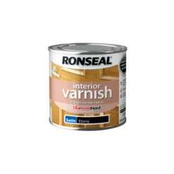 Ronseal Interior Ebony Satin Varnish, 250ml 7 Ronseal Interior Ebony Satin Varnish, 250ml -Garden - Landscaping Store ronseal interior ebony satin varnish 250ml5010214894192 08c bq