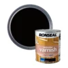 Ronseal Interior Ebony Satin Varnish, 750ml 2 Ronseal Interior Ebony Satin Varnish, 750ml -Garden - Landscaping Store ronseal interior ebony satin varnish 750ml5010214894321 02c bq