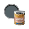 Ronseal Interior Graphite Satin Varnish, 750ml -Garden - Landscaping Store ronseal interior graphite satin varnish 750ml5010214894222 02c bq