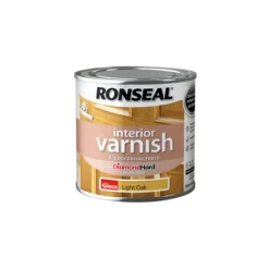 Ronseal Interior Oak Gloss Varnish, 250ml 7 Ronseal Interior Oak Gloss Varnish, 250ml -Garden - Landscaping Store ronseal interior oak gloss varnish 250ml5010214894307 08c bq