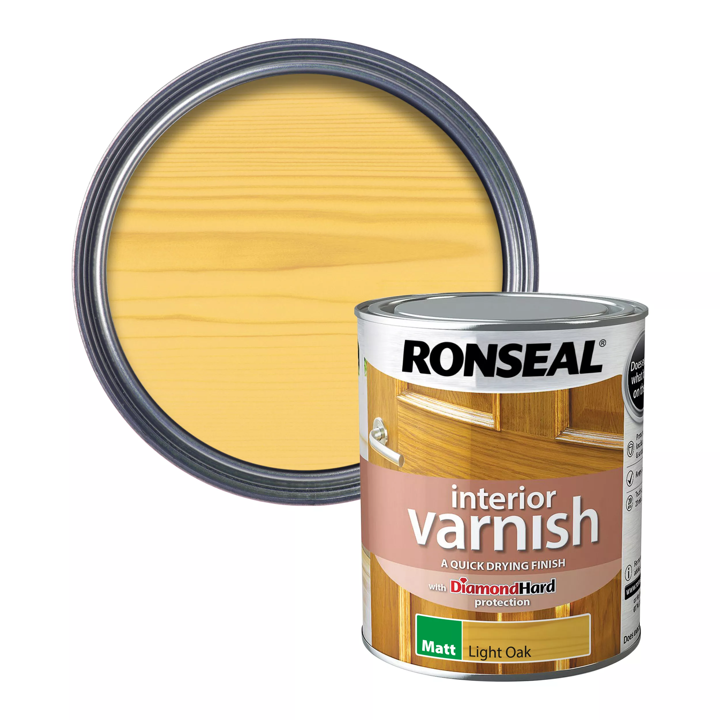 Ronseal Interior Oak Matt Varnish, 750ml 3 Ronseal Interior Oak Matt Varnish, 750ml