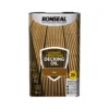 Ronseal Ultimate Teak Decking Wood Oil, 5L -Garden - Landscaping Store ronseal ultimate teak decking wood oil 5l5010214872961 08c bq