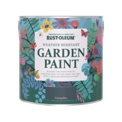 Rust-Oleum Garden Paint Evening Blue Matt Multi-surface Garden Paint, 2.5L Tin -Garden - Landscaping Store rust oleum garden paint evening blue matt multi surface garden paint 2 5l tin5013296131865 08c bq