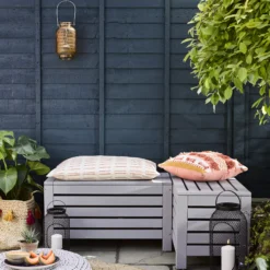 Rust-Oleum Garden Paint Evening Blue Matt Multi-surface Garden Paint, 750ml Tin -Garden - Landscaping Store rust oleum garden paint evening blue matt multi surface garden paint 750ml tin5013296131728 01i bq