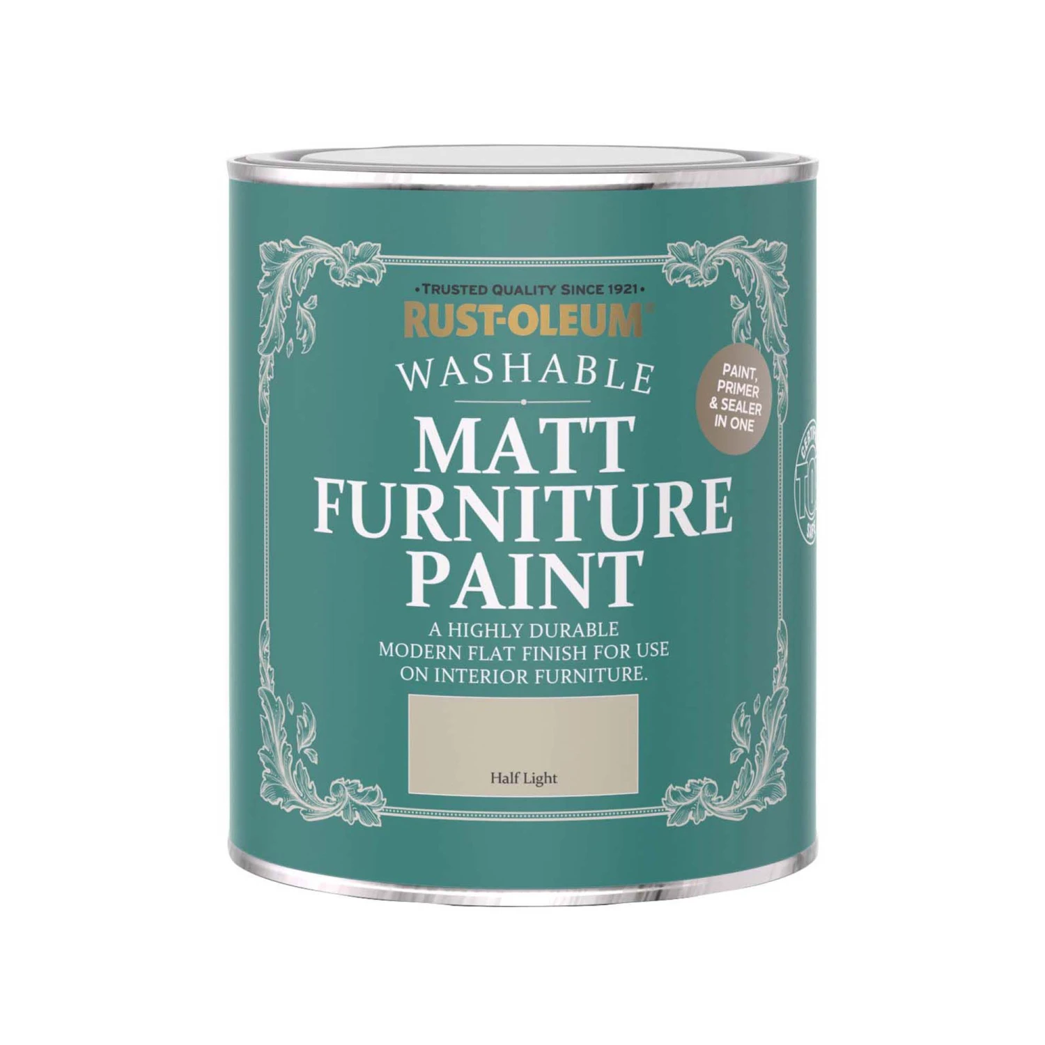 Rust-Oleum Halflight Matt Furniture Paint, 750ml 4 Rust-Oleum Halflight Matt Furniture Paint, 750ml - Image 2