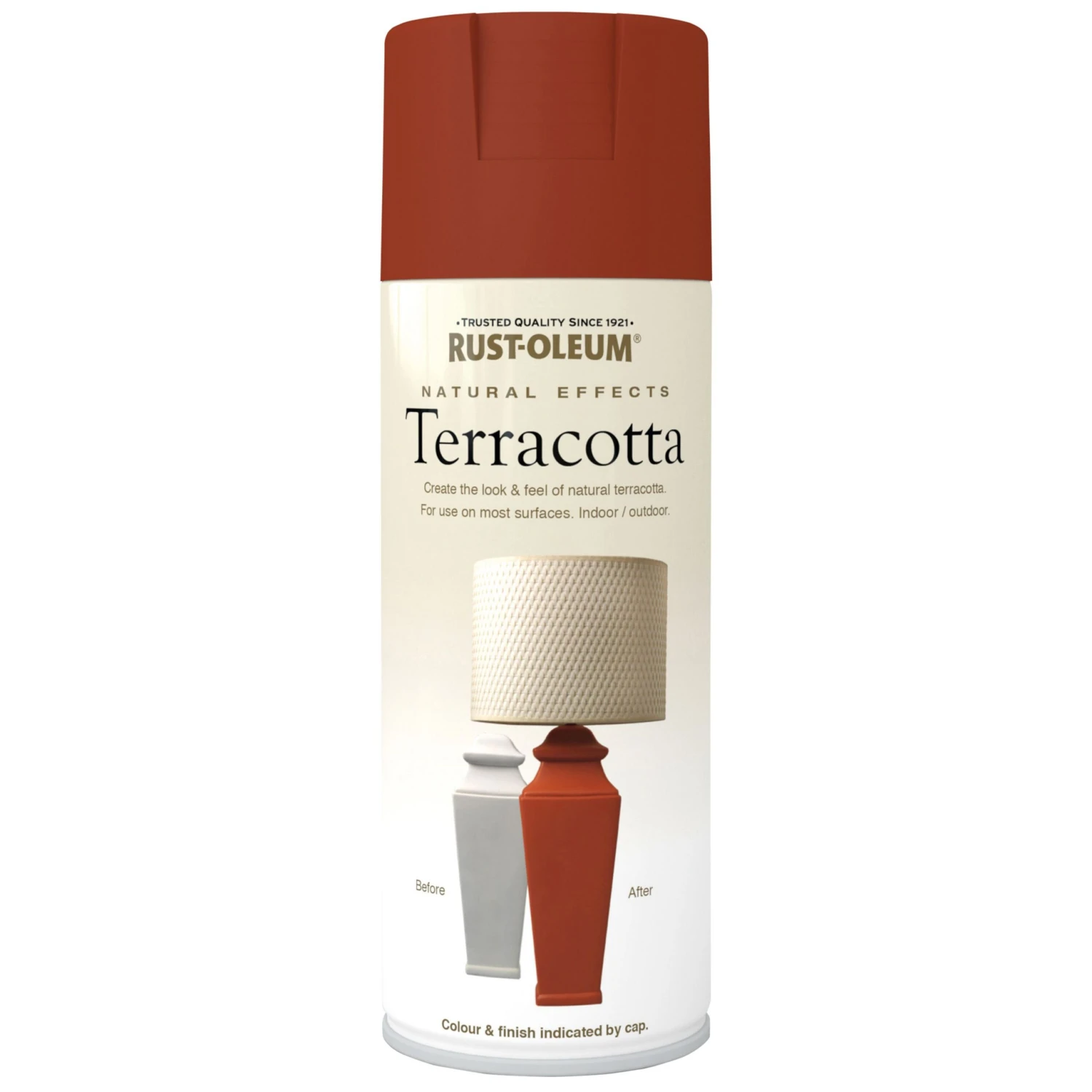 Rust-Oleum Natural Effects Terracotta Matt Textured Effect Multi-surface Spray Paint, 400ml 4 Rust-Oleum Natural Effects Terracotta Matt Textured Effect Multi-surface Spray Paint, 400ml - Image 2