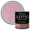 Rust-Oleum Ultra Shimmer Rose Glitter Effect Mid Sheen Multi-surface Topcoat Paint Glitter, 750ml -Garden - Landscaping Store rust oleum ultra shimmer rose glitter effect mid sheen multi surface topcoat paint glitter 750ml5013296039635 02c bq