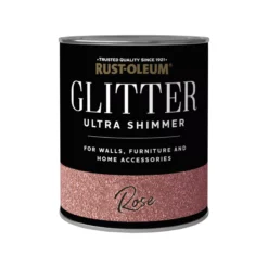 Rust-Oleum Ultra Shimmer Rose Glitter Effect Mid Sheen Multi-surface Topcoat Paint Glitter, 750ml 7 Rust-Oleum Ultra Shimmer Rose Glitter Effect Mid Sheen Multi-surface Topcoat Paint Glitter, 750ml -Garden - Landscaping Store rust oleum ultra shimmer rose glitter effect mid sheen multi surface topcoat paint glitter 750ml5013296039635 08c bq
