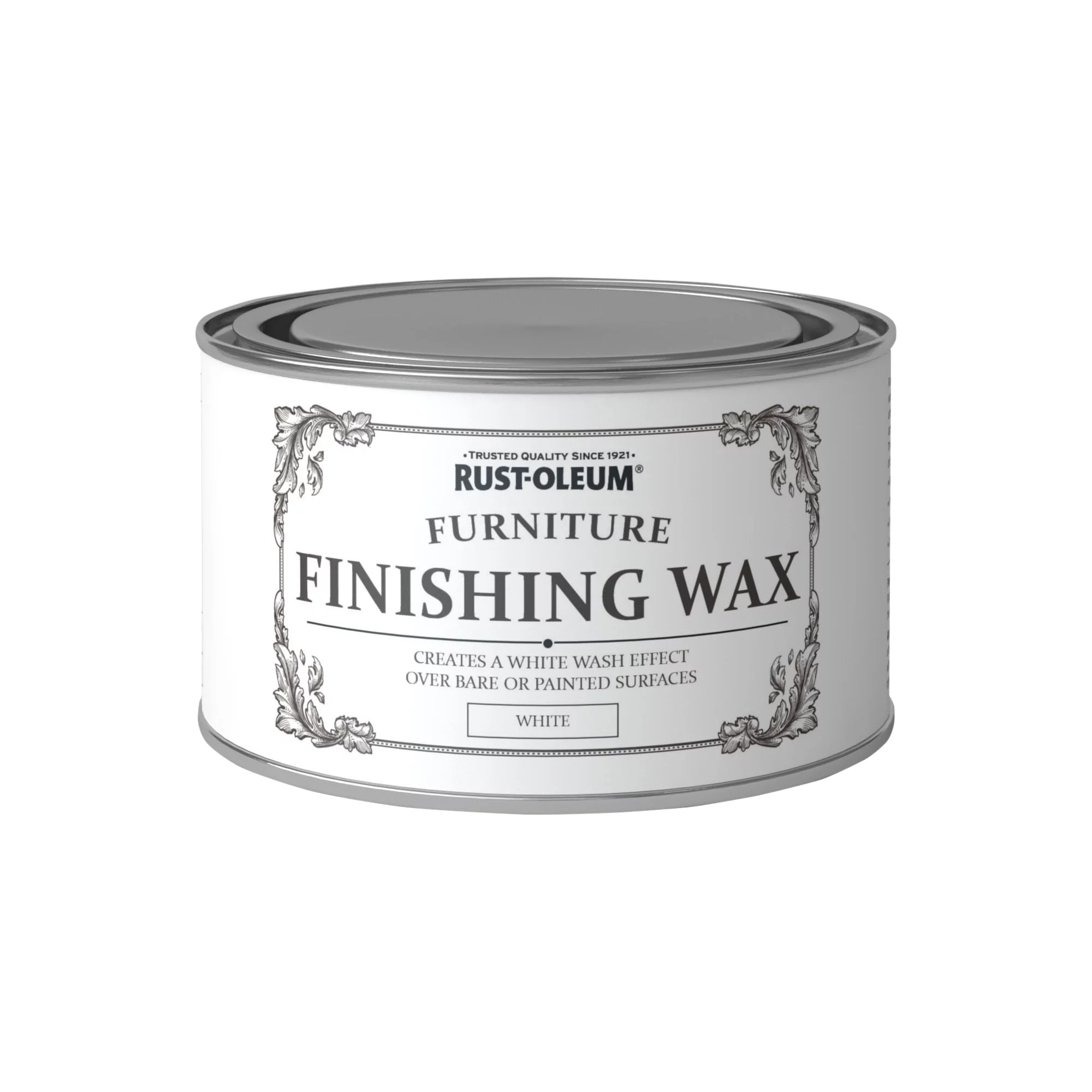 Rust-Oleum White Matt Furniture Wax Finishing Wax, 0.4L 4 Rust-Oleum White Matt Furniture Wax Finishing Wax, 0.4L - Image 2
