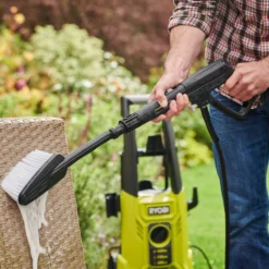 Ryobi Corded Pressure Washer 1.8kW RY140PWA -Garden - Landscaping Store ryobi corded pressure washer 1 8kw ry140pwa4892210202963 03i bq