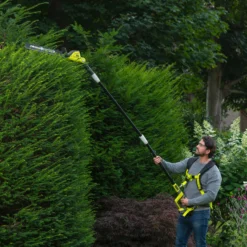 Ryobi ONE+ 18V 450mm RPT184520 Cordless Hedge Trimmer -Garden - Landscaping Store ryobi one 18v 450mm rpt184520 cordless hedge trimmer4892210217097 03i bq