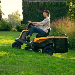 Stiga Battery-powered Ride-on Lawnmower 48V 21 Stiga Battery-powered Ride-on Lawnmower 48V -Garden - Landscaping Store stiga battery powered ride on lawnmower 48v8008984852570 01i