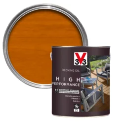 V33 High Performance Light Oak UV Resistant Decking Wood Oil, 5L 13 V33 High Performance Light Oak UV Resistant Decking Wood Oil, 5L -Garden - Landscaping Store v33 high performance light oak uv resistant decking wood oil 5l3153895164429 08c bq