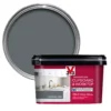 V33 Renovation Charcoal Grey Satinwood Cupboard & Cabinet Paint, 2L -Garden - Landscaping Store v33 renovation charcoal grey satinwood cupboard cabinet paint 2l3153895181099 02c bq