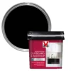 V33 Renovation Quartz Black Satinwood Cupboard & Cabinet Paint, 750ml -Garden - Landscaping Store v33 renovation quartz black satinwood cupboard cabinet paint 750ml3153895181013 02c bq