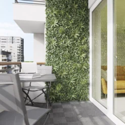 Vertical Square Artificial Plant Wall, (H)1m (W)1m -Garden - Landscaping Store vertical square artificial plant wall h 1m w 1m5059340671932 01i