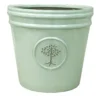 Verve Barcău Olive Ceramic Circular Plant Pot (Dia)40cm -Garden - Landscaping Store verve barcau olive ceramic circular plant pot dia 40cm5059340327761 02c