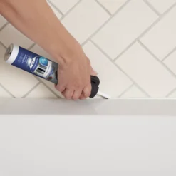 Volden Quick Dry White Bathroom & Kitchen Sanitary Sealant, 200ml -Garden - Landscaping Store volden quick dry white bathroom kitchen sanitary sealant 200ml5059340044088 01i en