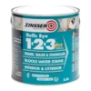Zinsser Bulls Eye 1-2-3 White Multi-surface Primer, Sealant & Stain Block, 2.5L -Garden - Landscaping Store zinsser bulls eye 1 2 3 white multi surface primer sealant stain block 2 5l5037898610818 01c